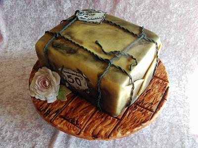 My parcel cake - Cake by Topping Queen by Diana Adler