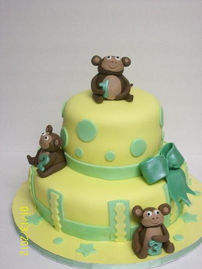 Just Monkeying Around - Cake by Cake Creations by Trish