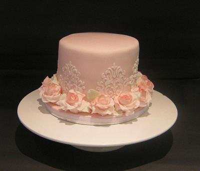 Spring Roses - Cake by Essentially Cakes