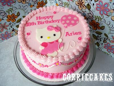 Hello Kitty, again - Cake by Corrie