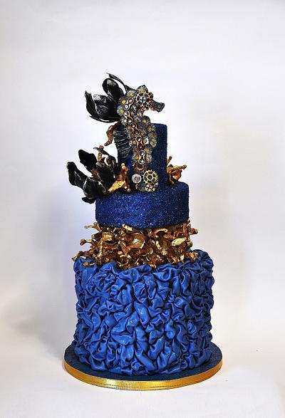 Steampunk seahorse - Cake by Delice