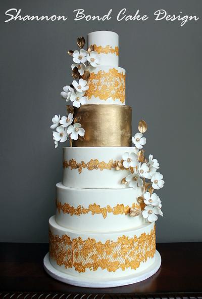 Elegant Indian Wedding Cake - Cake by Shannon Bond Cake Design
