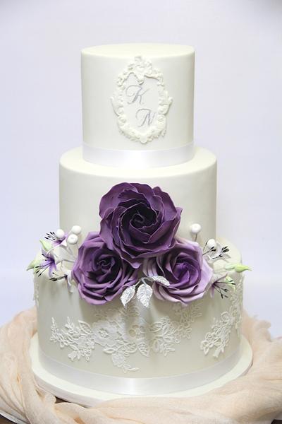 Wedding Cake - Cake by Cake Addict