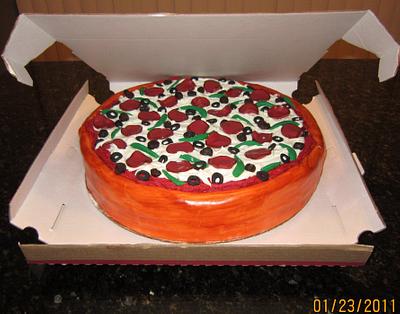 Pizza Cake - Cake by Michelle