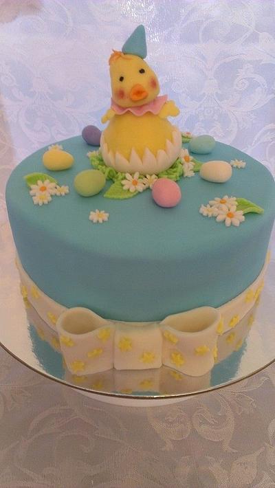 Cheeky Easter Chicken - Cake by Bonley Cake Designs