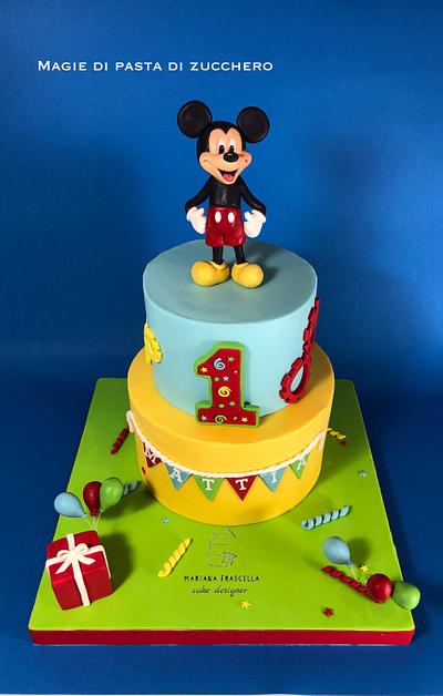 Mickey mouse cake - Cake by Mariana Frascella