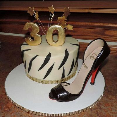 High heel birthday cake - Cake by Chefby2