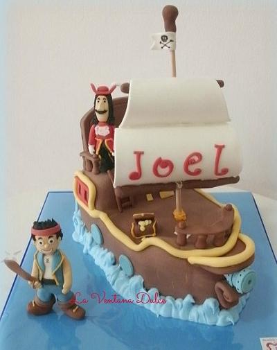 Pirate Ship Cake - Cake by Andrea - La Ventana Dulce