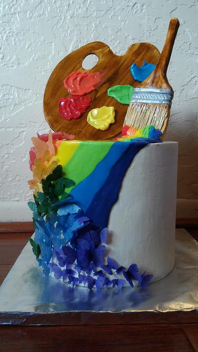 Art and Cake=Magic - Cake by Alli