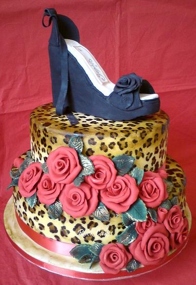 Cake and shoes, what more could a girl want? - Cake by RockCakes