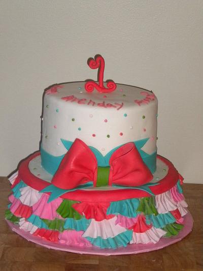 Ruffles cake - Cake by Chrissa's Cakes