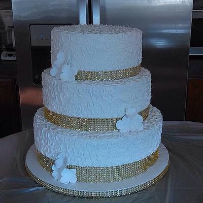 Wedding Cake - Cake by Cake Divas
