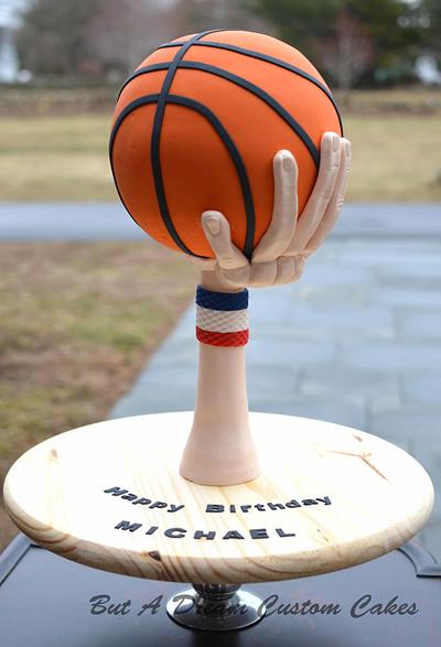Basketball Cake - Cake by Elisabeth Palatiello