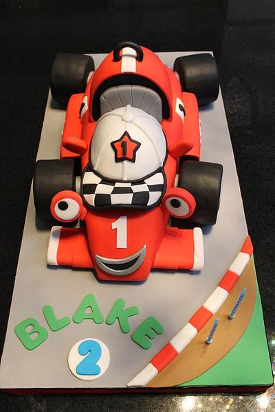 Roary The Racing Car - Cake by Delights by Design