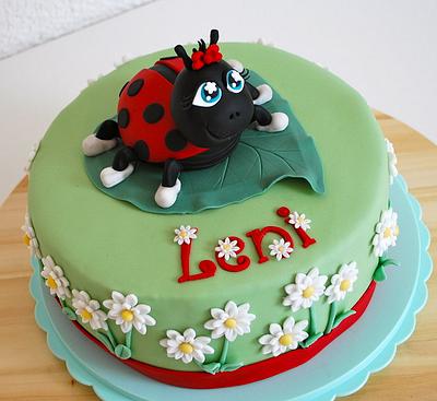 Little Ladybug Cake - Cake by Simone Barton