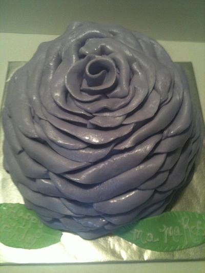 rose cake - Cake by tasteeconfections
