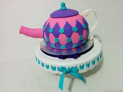 "One"derland tea party birthday - Cake by Cake That Bakery