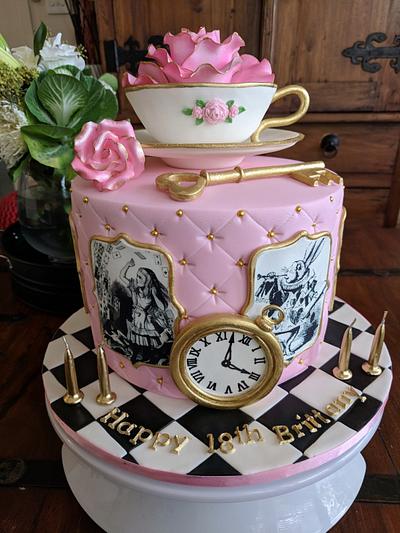 Alice's Tea Party - Cake by Lisa-Jane Fudge