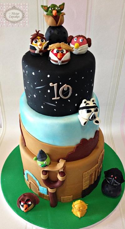 Angry Birds Star Wars Cake - Cake by nectarcupcakes