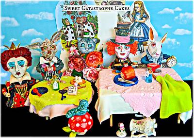 Mad hatters Tea Party - Cake by Sweet Catastrophe Cakes
