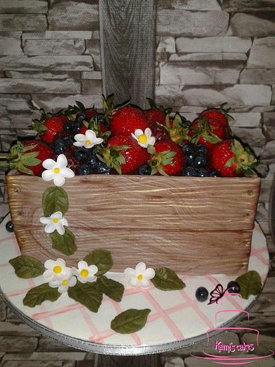 Box of fruit - Cake by KamiSpasova