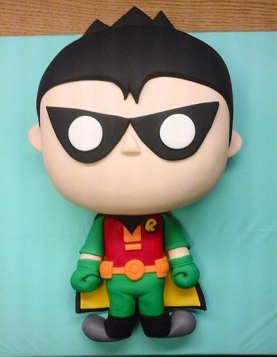 Teen Titans Go Robin - Cake by Sweets By Monica