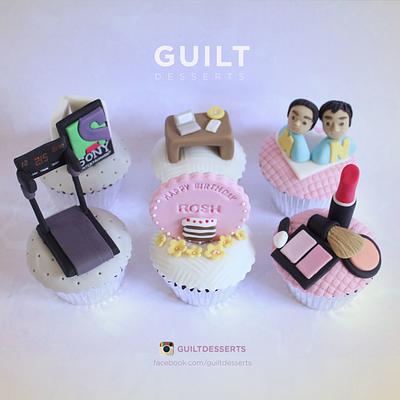 Her favorite things - cupcakes - Cake by Guilt Desserts