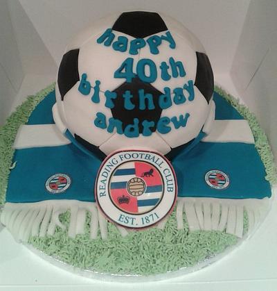 reading fc cake - Cake by Lou Lou's Cakes
