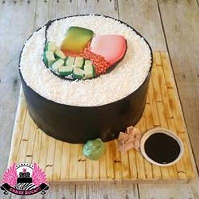 Sushi! - Cake by Cakes ROCK!!!  