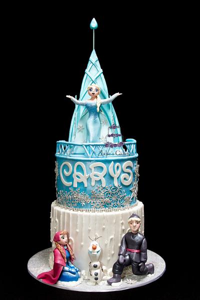 My Daughter's Frozen Cake - Cake by Jake's Cakes
