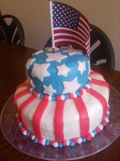 Independance day - Cake by Heather
