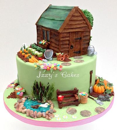 Marcia's Garden - Cake by The Rosehip Bakery