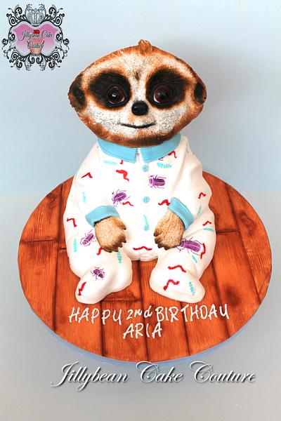 Baby Oleg - The Meerkat Cake - Cake by Jillybean Cake Couture