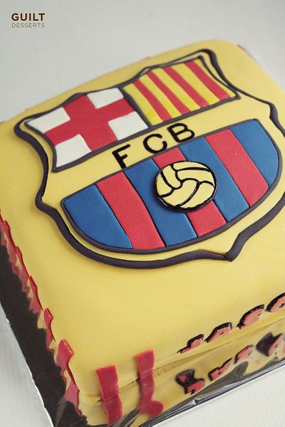 Barcelona Cake - Cake by Guilt Desserts