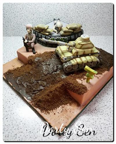 Military cake - Cake by Alena Boháčová - Dorty Sen
