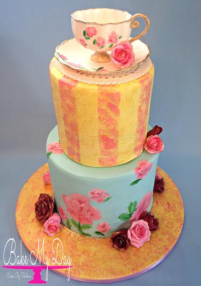 Tea Time  - Cake by Bake My Day Acadiana