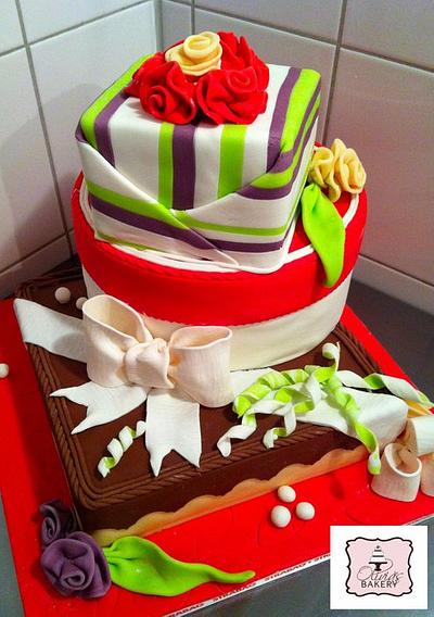 Company Cake - Cake by Olivia's Bakery