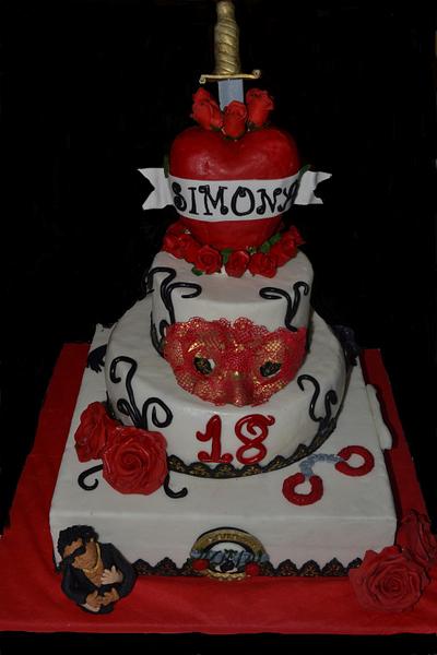 Happy birthday Simona - Cake by lupi67