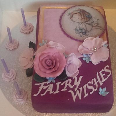 glitter fairy - Cake by Tracycakescreations