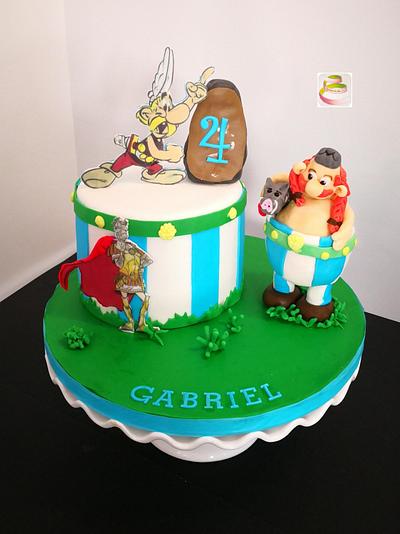 Axterix cake - Cake by Ruth - Gatoandcake