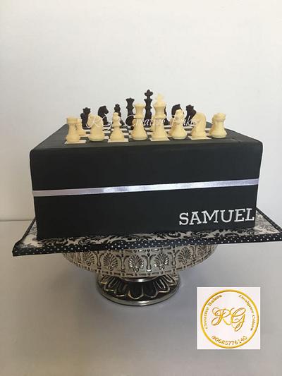 Chess cake - Cake by Radha's Bespoke Bakes 