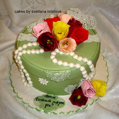 vintage cake - Cake by Svetlana Hristova