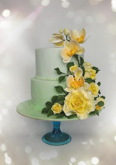 30th Wedding Anniversary  - Cake by Daria