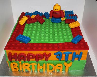 Lego cake - Cake by Deb-beesdelights