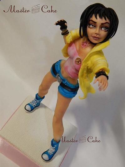 The figure of a cocky girl - Cake by Natalya