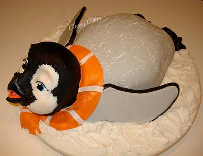 Penguin Party - Cake by Classy Cakes By Diane