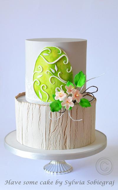 Easter cake - Cake by Sylwia Sobiegraj The Cake Designer