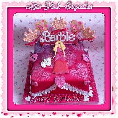 Barbie cake - Cake by Rachel Bosley 