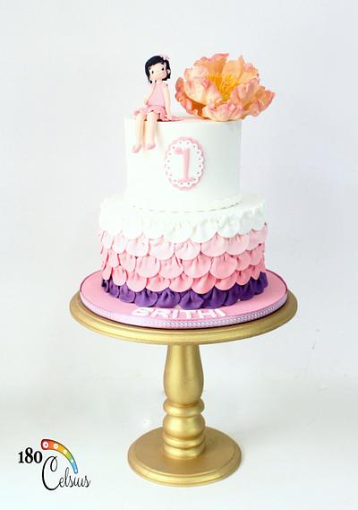 Brithi's 1st Birthday - Cake by Joonie Tan