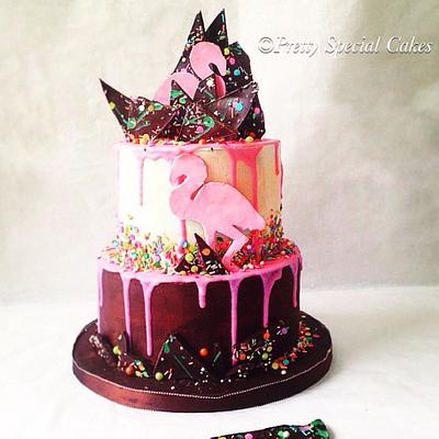 Flamingoh - Cake by Pretty Special Cakes